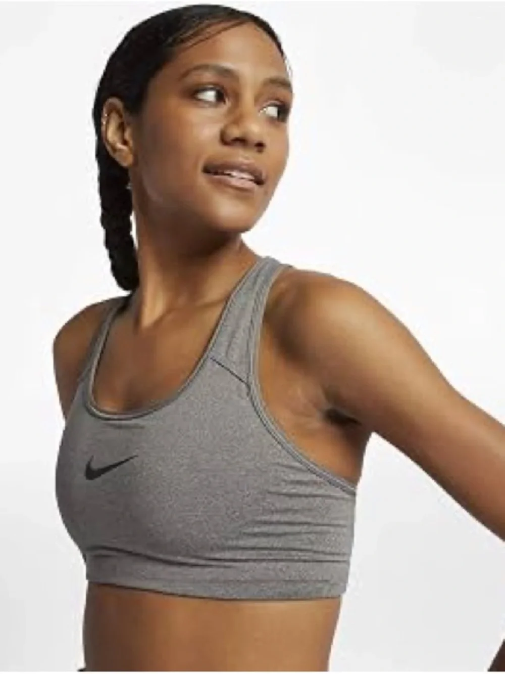 Nike Women’s Grey Racerback Sports Bra